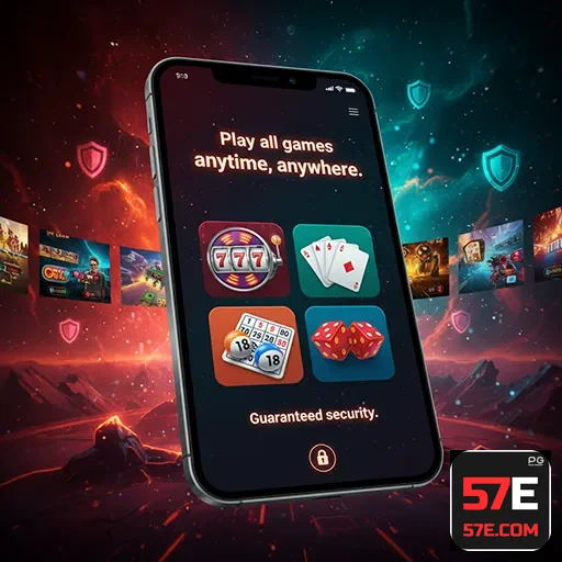 Mobile casino gaming experience with 57e - 57e